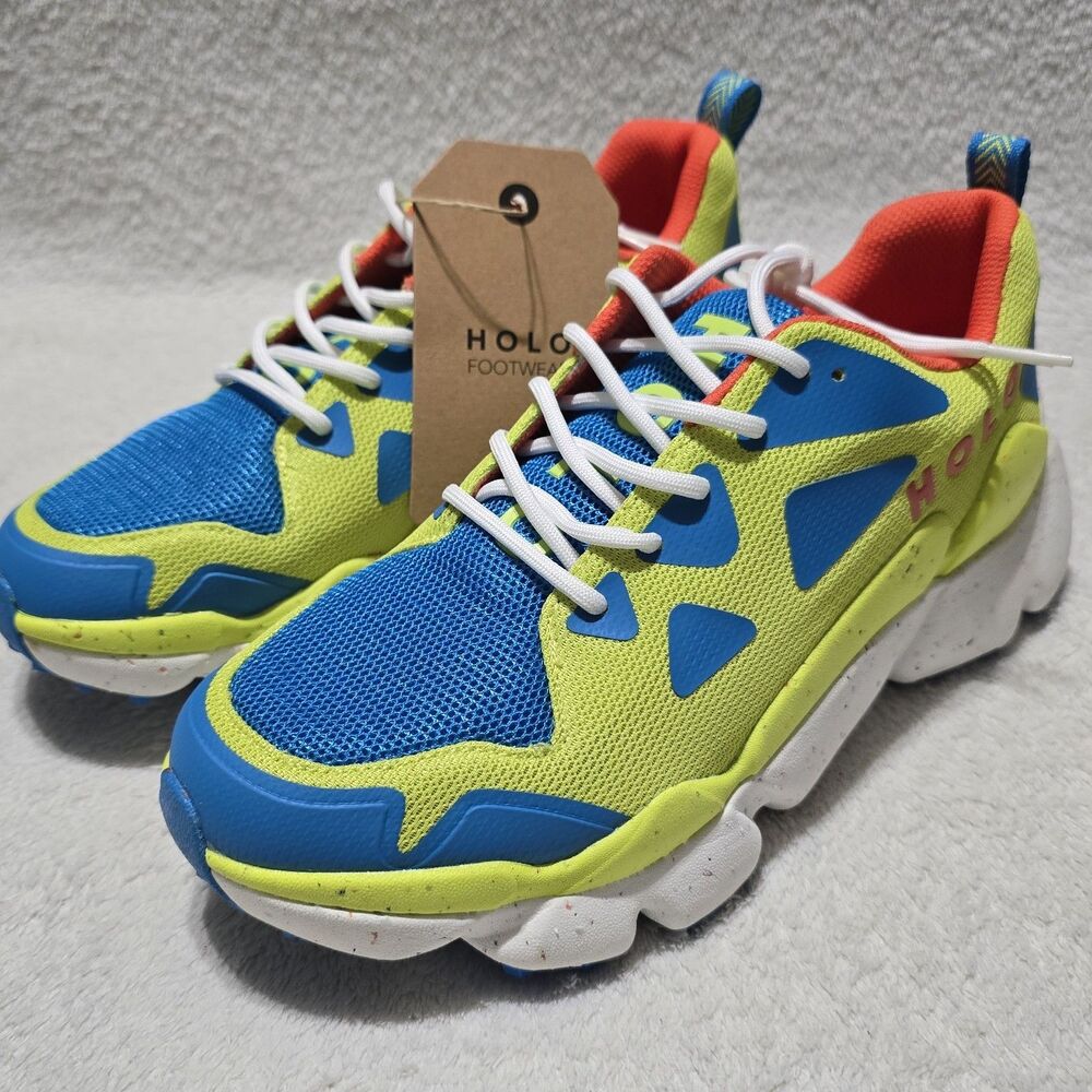 NEW - HOLO Men's 8 Sneakers Hi-Viz Athletic Footwear Nephelae Running Shoes